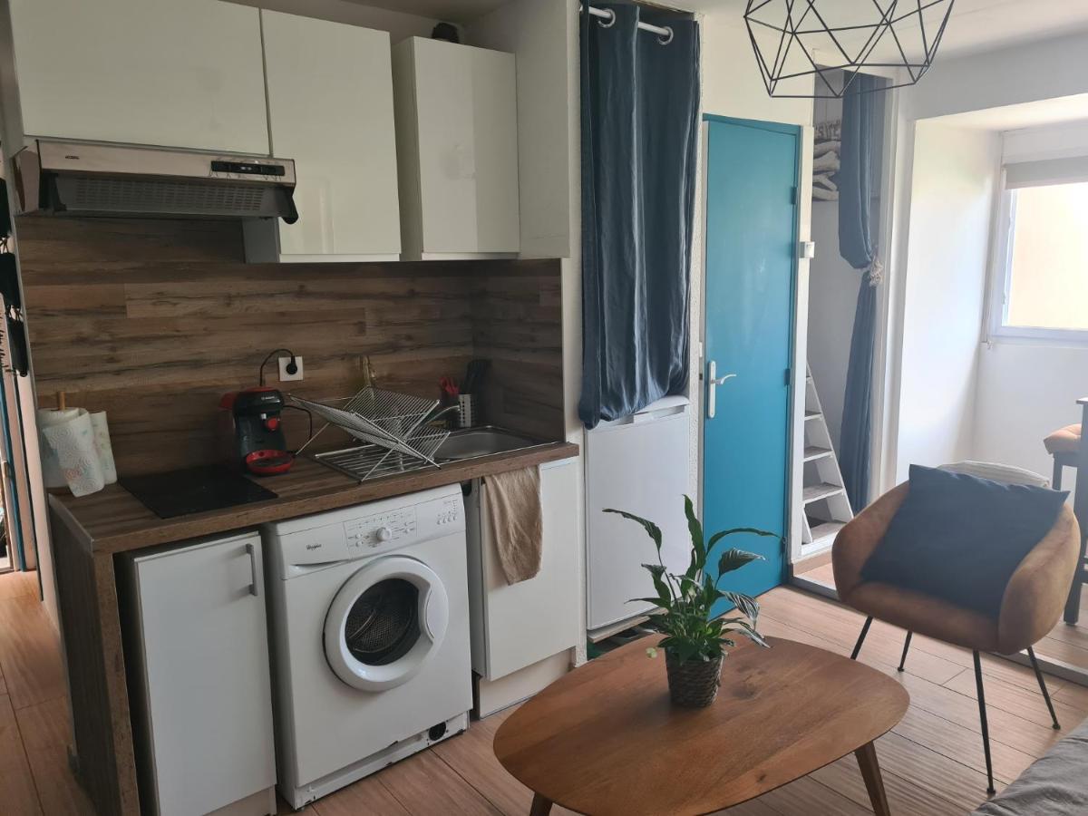 Appartement T2 27M² Meuble Vue Mer, 50M De La Plage Narbona Zewnętrze zdjęcie